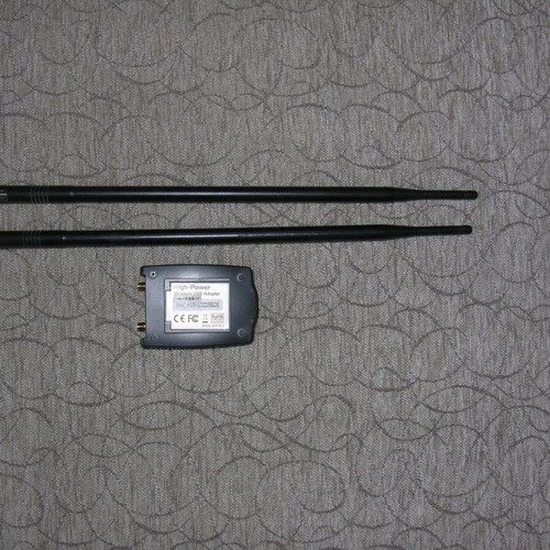 WiFi-Longrange USB Receiver used with 2 x 9db antennas, RT chipset