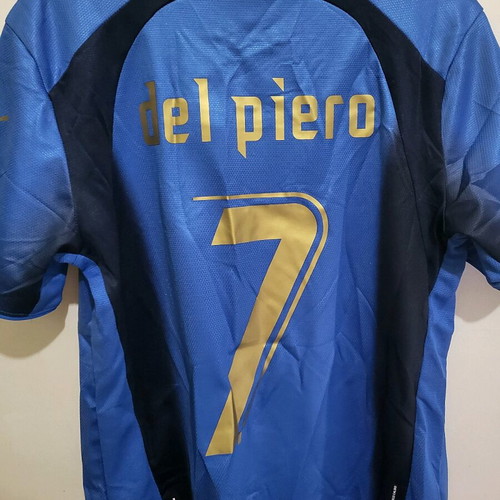 Italy National Team Jersey Del Pierro 2006 Small Official Replica New