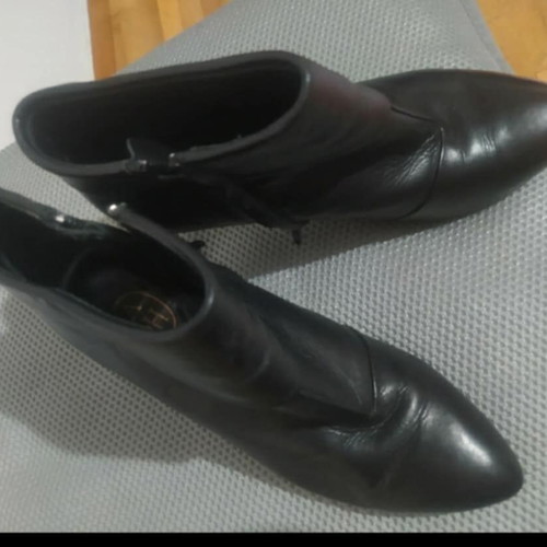 Ash ankle boots leather used, size 36, black