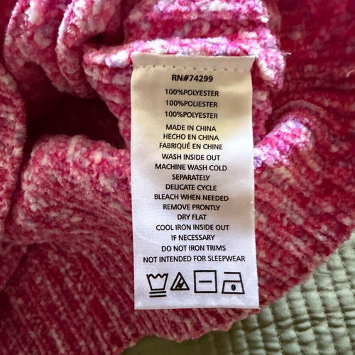DKNY kids sweater pink like new, size 6
