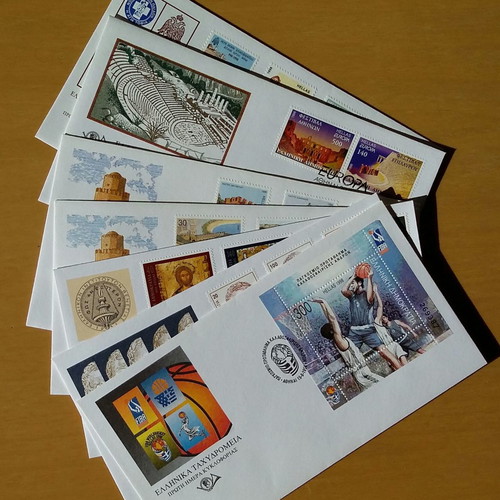 Official first day covers 1998, set of 7, new