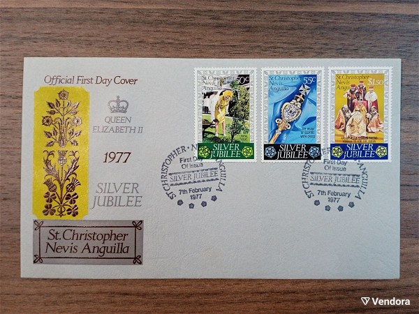  ST.CHRISTOPHER 1977FDC