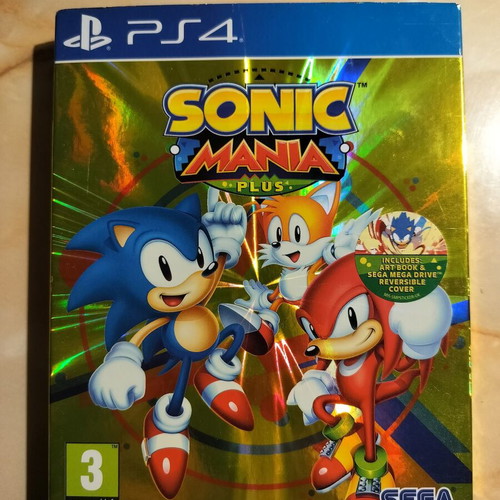 Sonic Mania Plus PS4 Limited Edition like new