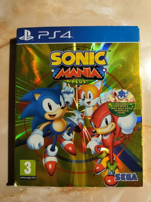 Sonic Mania Plus PS4 Limited Edition like new