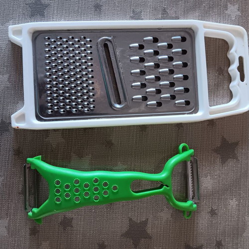 Grater and peeler used