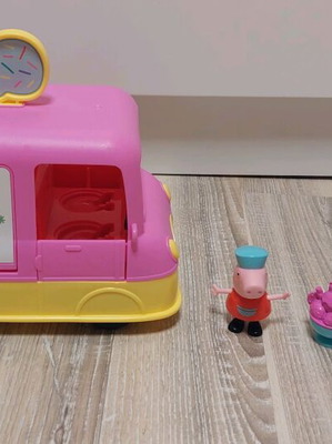 Peppa ice cream truck toy like new