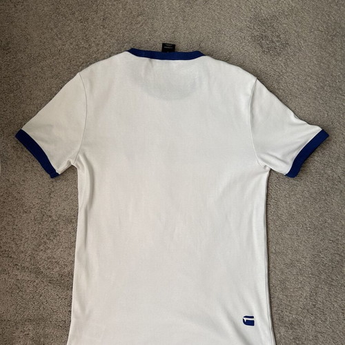 G-Star Raw Slim Fit Crew-Neck T-Shirt white used, size M