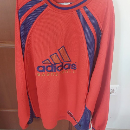 Adidas Basketball Long-Sleeve Vintage Shirt size L like new