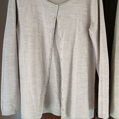 Tex women's cardigan like new, gray, size L