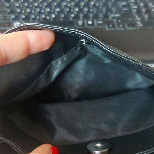 Crossbody bag new, medium size, black