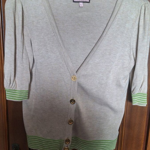 Juicy Couture cardigan beige new, one size
