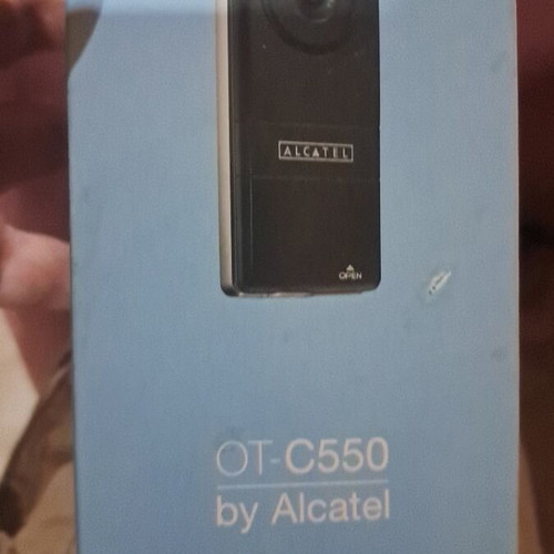 Alcatel OT-C550 mobile phone, new in box, black, pack of 2