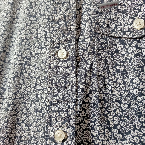 Carhartt floral shirt size S like new, 100% cotton