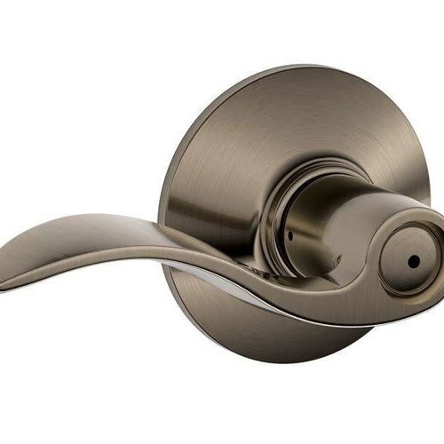 Vintage Schlage Artisan Series door handles pewter finish new, pack of 5