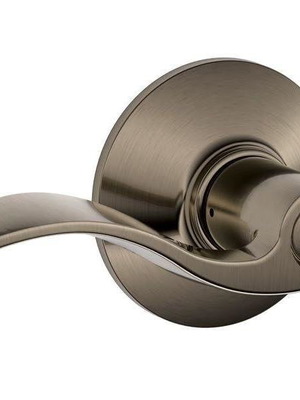 Vintage Schlage Artisan Series door handles pewter finish new, pack of 5