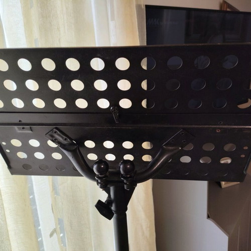 Music stands used, 2 adjustable height