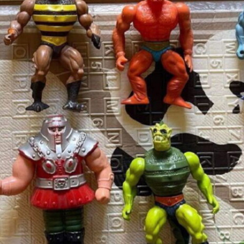 HeMan 4 figures motu used, Master of the Universe