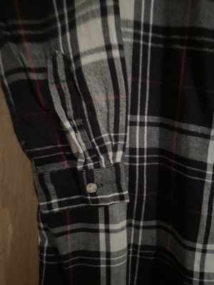 Checked shirt used, size 38
