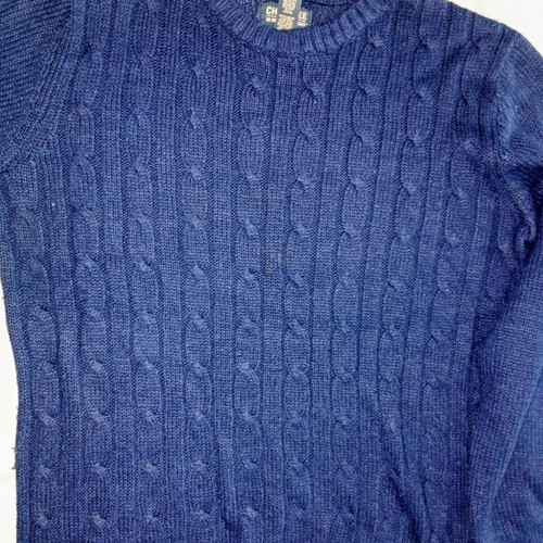 Cherokee men's knit sweater navy blue size M new