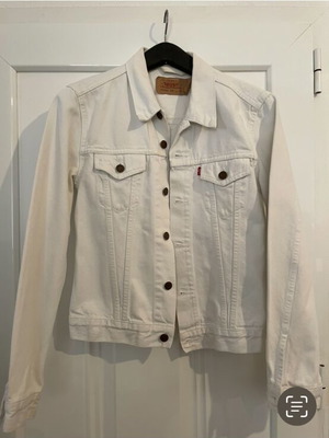 Levi's Vintage λευκό denim μπουφάν M σαν καινούργιο