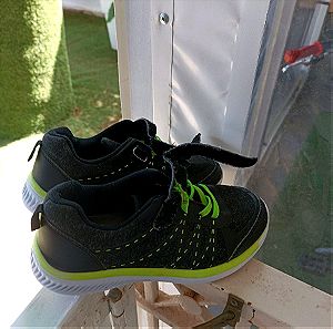 Παιδικά παπούτσια αθλητικά πράσινα για αγόρι 5 ετών