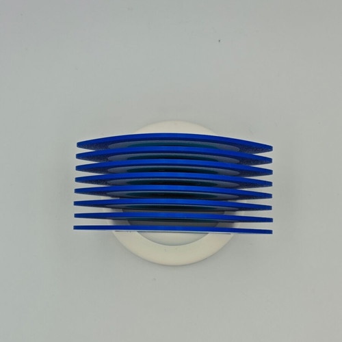 3D Printed Mati Coasters Set of 8 with Base new, Minimal Design