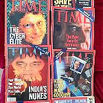  ΤΙΜΕ περιοδικό, 39 τεύχη ετών 1998 & 1999 ή μεμονωμένα