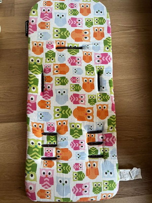 CuddleCo stroller mat like new reversible