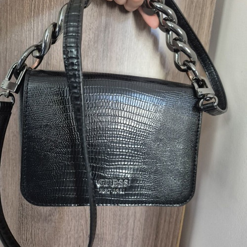 Guess Tullia Mini Crossbody bag used, black