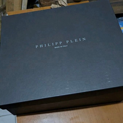 Philipp Plein Retrokickz sneakers size 41 new, black and white leather