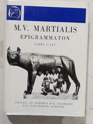 M.V. Martialis Epigrammaton book