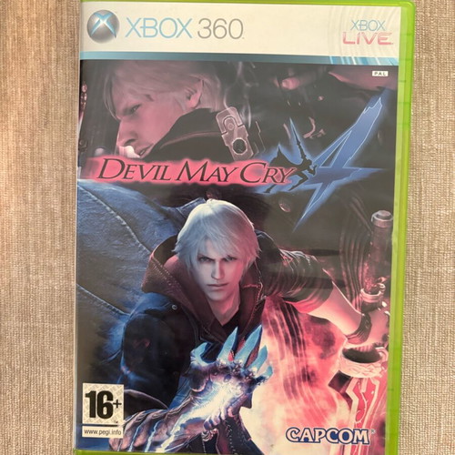 Devil May Cry 4 Xbox 360 used English complete