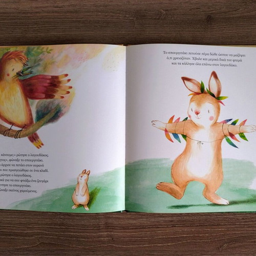 The Rabbit Who Wants to Fly! children's book by Bonnie Grubman
