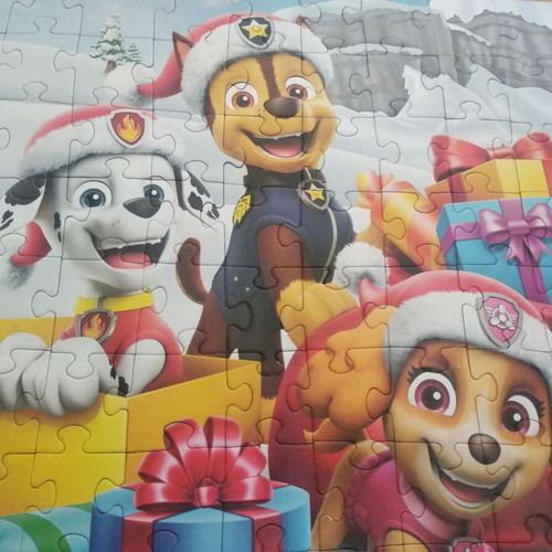Paw Patrol puzzle 100 pieces like new