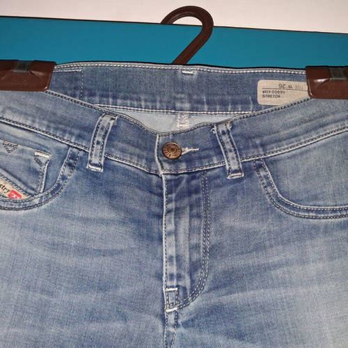 Diesel Livier Super Slim-Jegging women's jeans like new, blue, W26