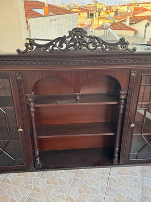 Buffet with display cabinet used, good condition