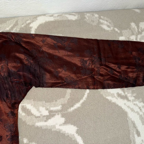 Traditional Soufli kaftani used from atlas fabric and apron early 1900s