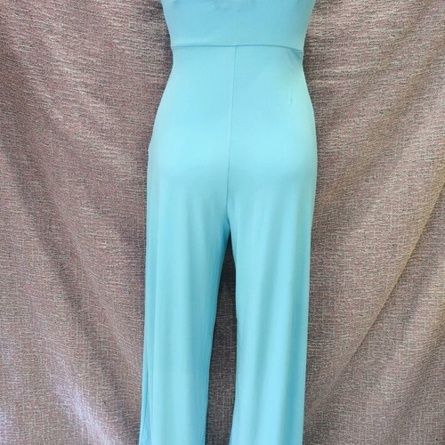 Bershka one-piece used, turquoise, size S/M