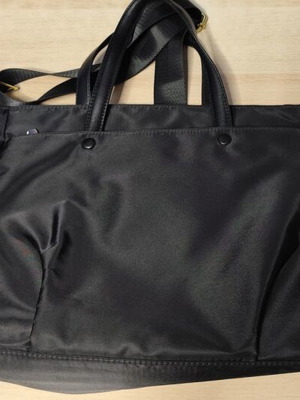 Τσάντα λάπτοπ 15"6 καινούργια, αδιάβροχο ύφασμα, μαύρη