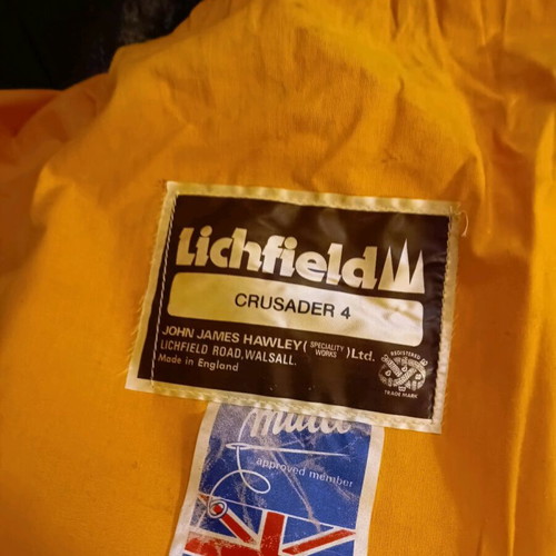 Lichfield Crusader 4 cotton collectible tent like new