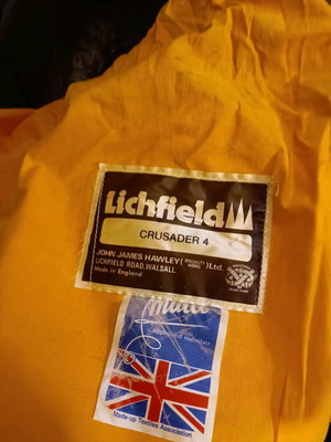 Lichfield Crusader 4 cotton collectible tent like new