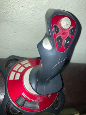 Flight stick for PC used with USB connection