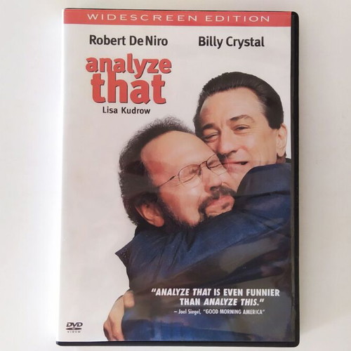 Analyze That DVD like new, thriller comedy with subtitles