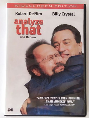 Analyze That DVD like new, thriller comedy with subtitles
