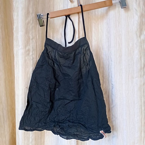 Killah backless top black, like new, size S