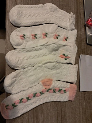 Women's socks new, pack of 5, colorful, excellent quality