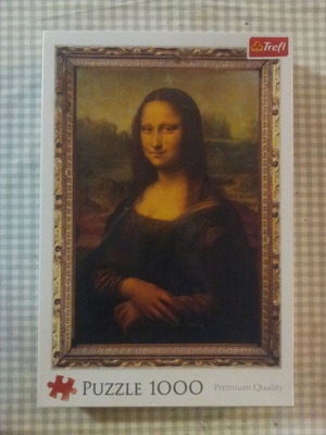 Puzzle Trefl Mona Lisa 1000 pieces new in shrink wrap