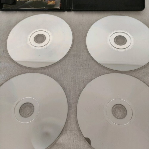 World of Warcraft PC game used, Burning Crusade expansion set with 4 CDs and manual