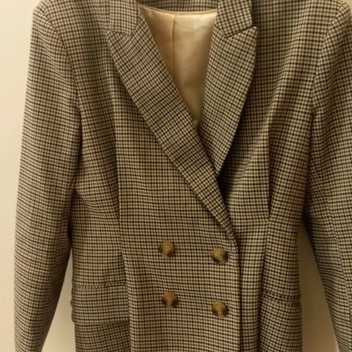 Zara women's jacket like new, beige and brown