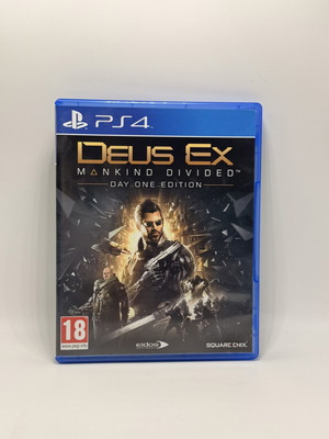 Deus Ex Mankind Divided PS4 μεταχειρισμένο παιχνίδι δράσης περιπέτειας